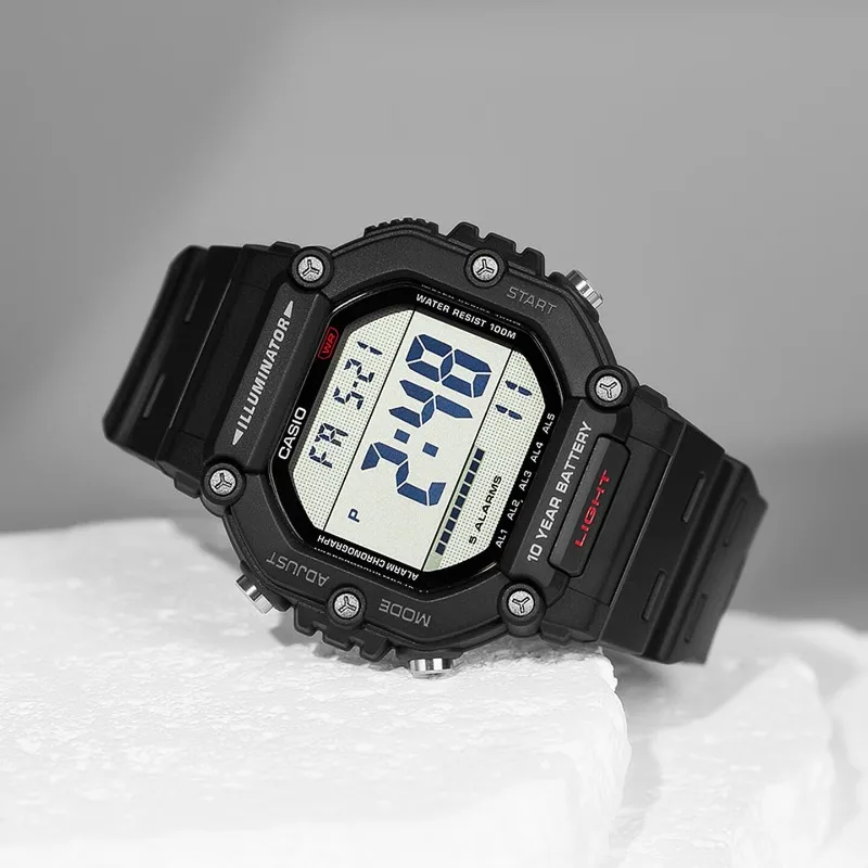 Smartwatch Casio Watches For Men - Orologio Digitale Casio Serie AE-1600H, Cassa