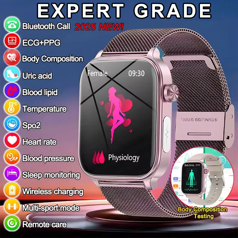 Smartwatch New Watches For Women - 2025 Nuovo ECG + PPG Monitoraggio