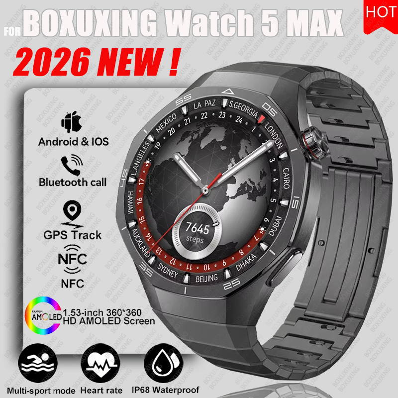 Smartwatch New Watches For Women - 2026 Nuovo BOXUXING Orologio 5 MAX