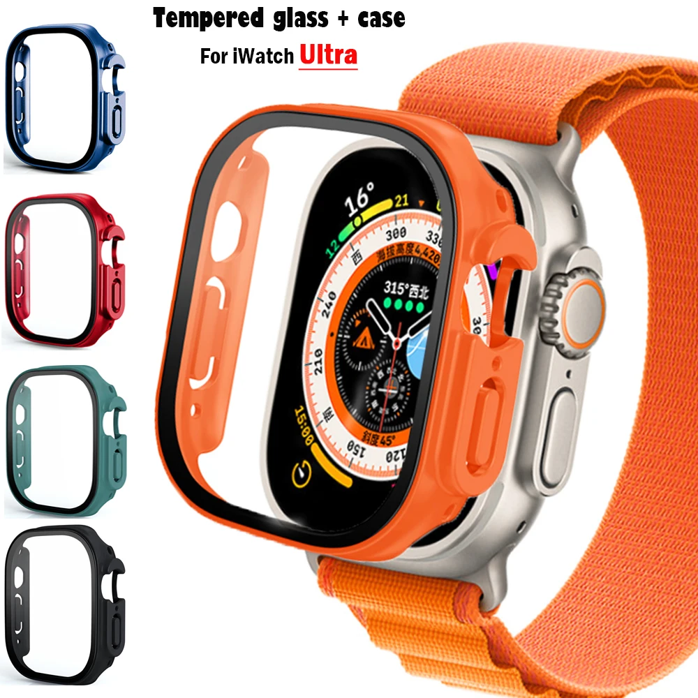 Smartwatch Luxury Watches - Vetro + custodia per Apple Watch