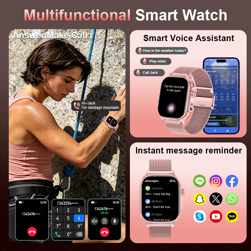 Nuovo Smartwatch 2026 con Batt - Smartwatch New Watches For Women recensione e prezzo