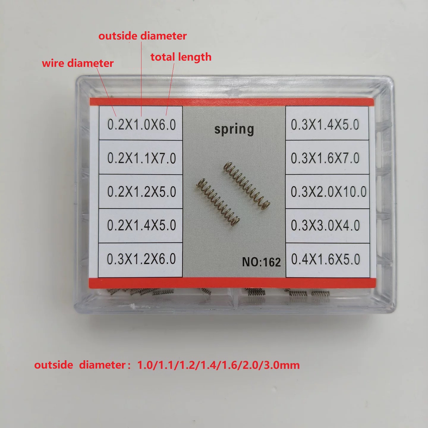 Assortimento di molle per coro - Watch Crown Pusher recensione e prezzo